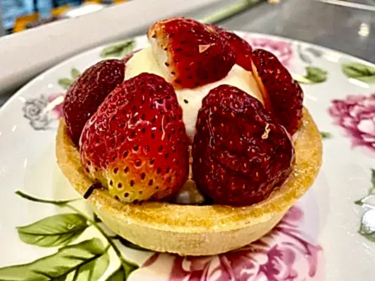 Strawberry Custard Tart