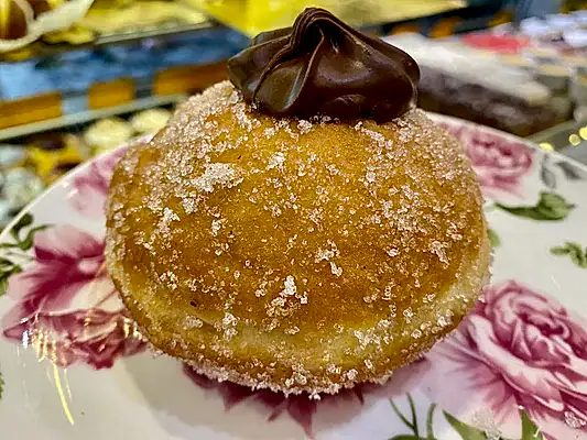 Bomboloni with Nutella (Italian Donuts)